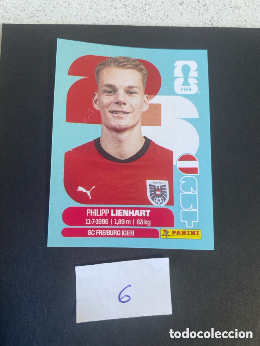 Cromos de F&uacute;tbol: Cromo Austria Mundial 2026 N* 6 nuevo