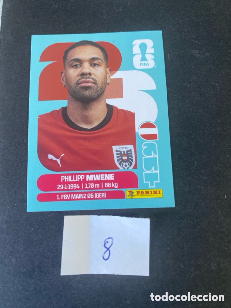 Cromos de F&uacute;tbol: Cromo Austria Mundial 2026 N* 8 nuevo
