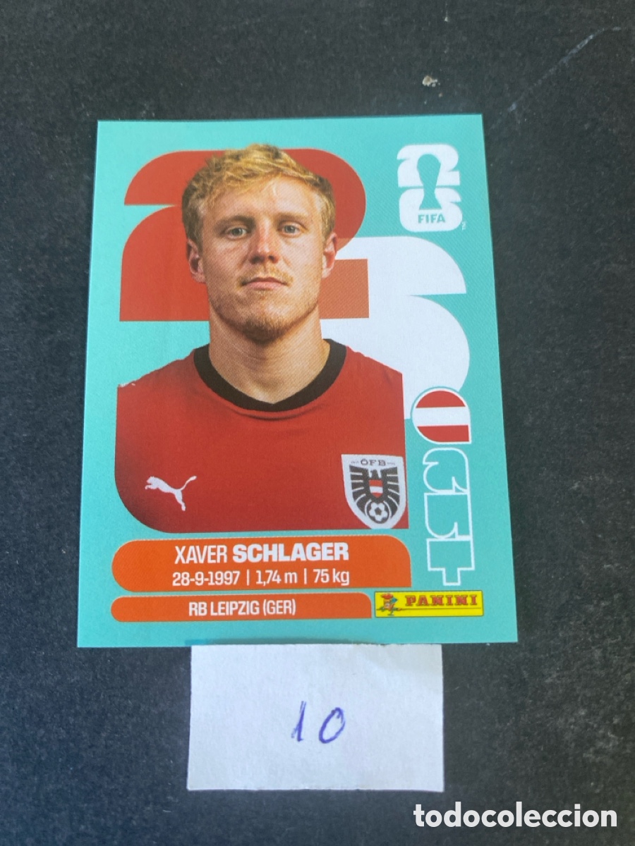 Cromos de F&uacute;tbol: Cromo Austria Mundial 2026 N* 10 nuevo