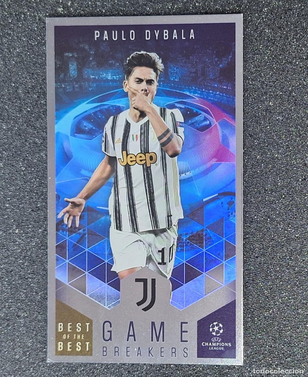 Cromos de F&uacute;tbol: Paulo Dybala Juventus Topps Soccer Best of the Best Game Breakers GB-2