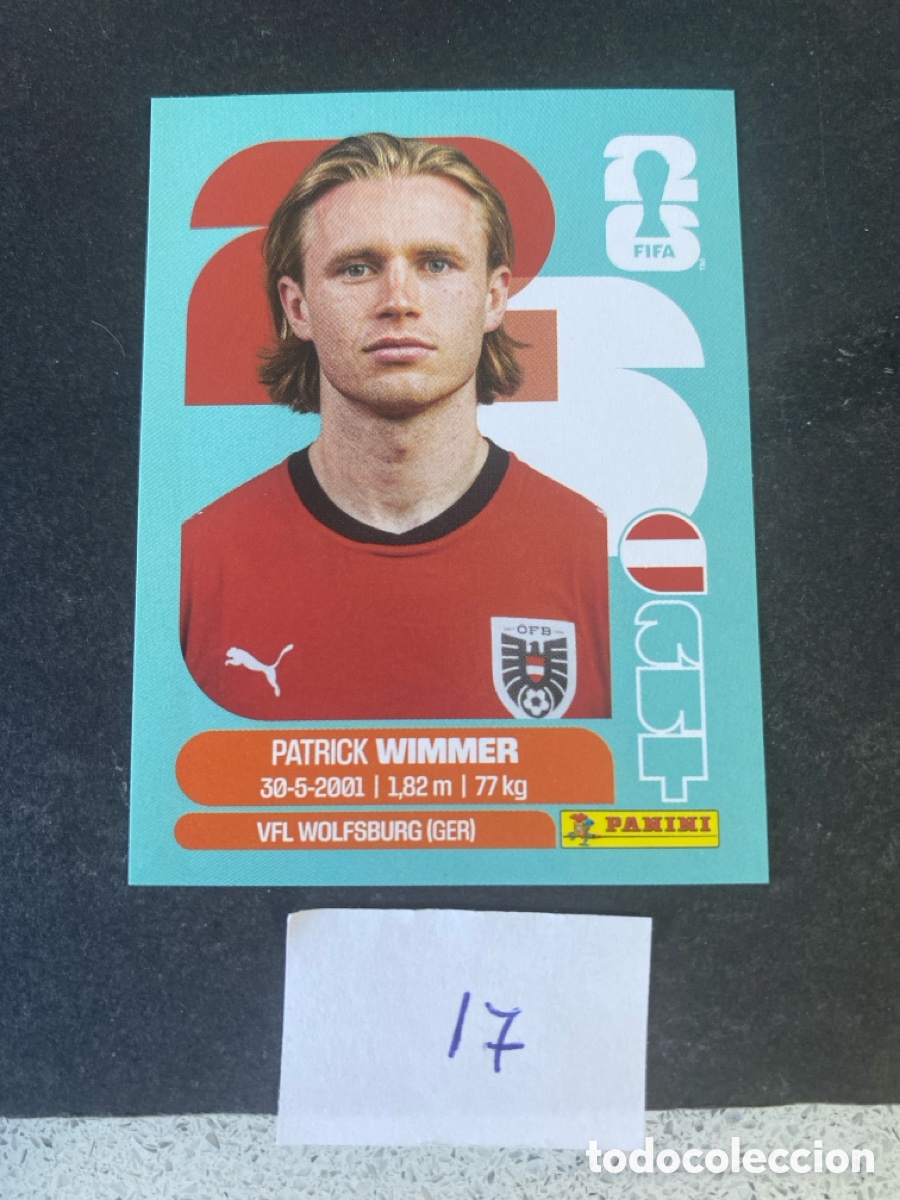 Cromos de F&uacute;tbol: Cromo Austria Mundial 2026 N* 17 nuevo
