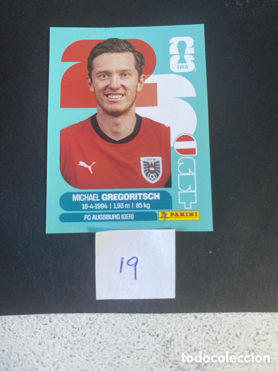 Cromos de F&uacute;tbol: Cromo Austria Mundial 2026 N* 19 nuevo