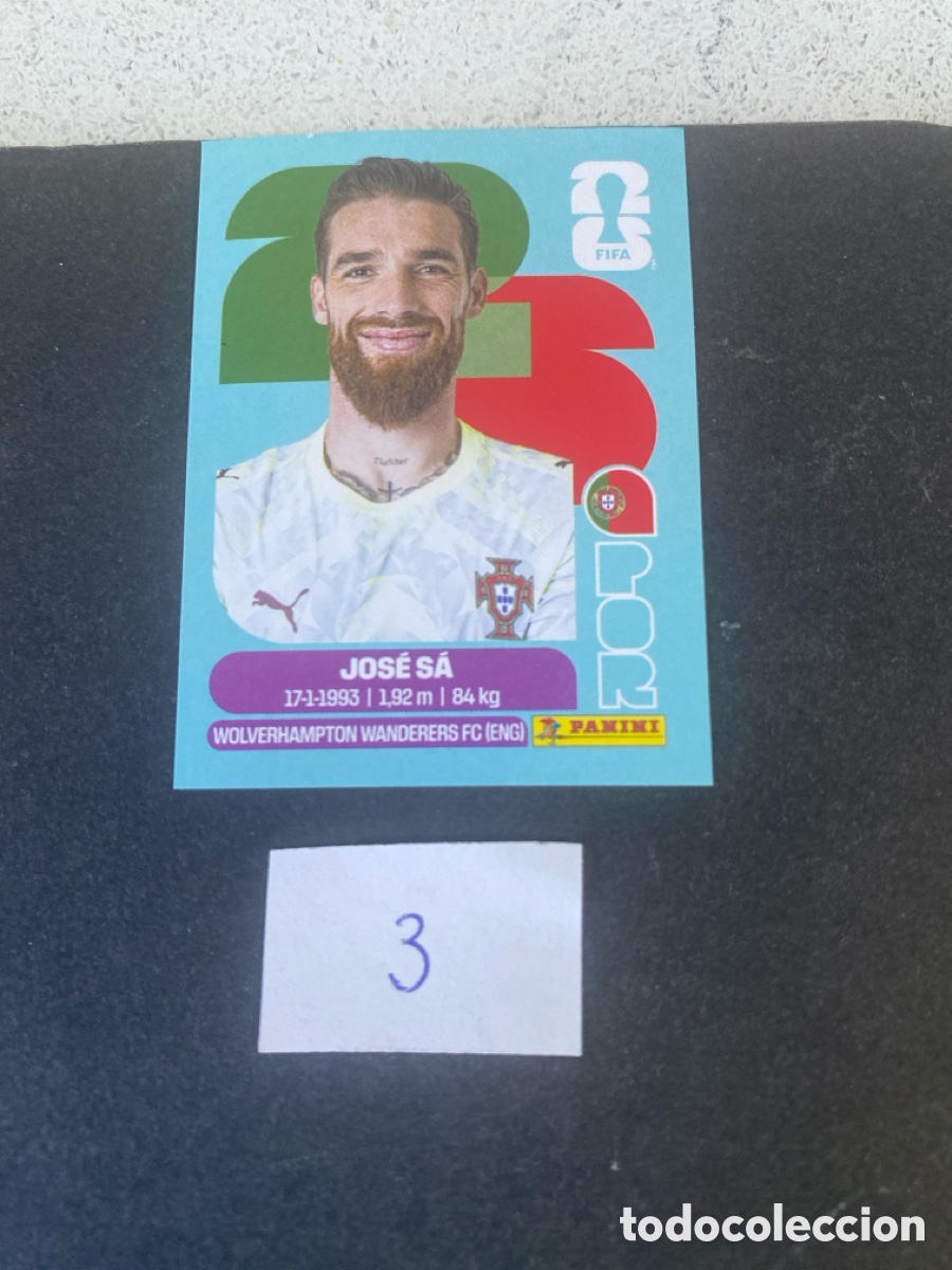Cromos de F&uacute;tbol: Cromo Portugal Mundial 2026 N* 3 nuevo