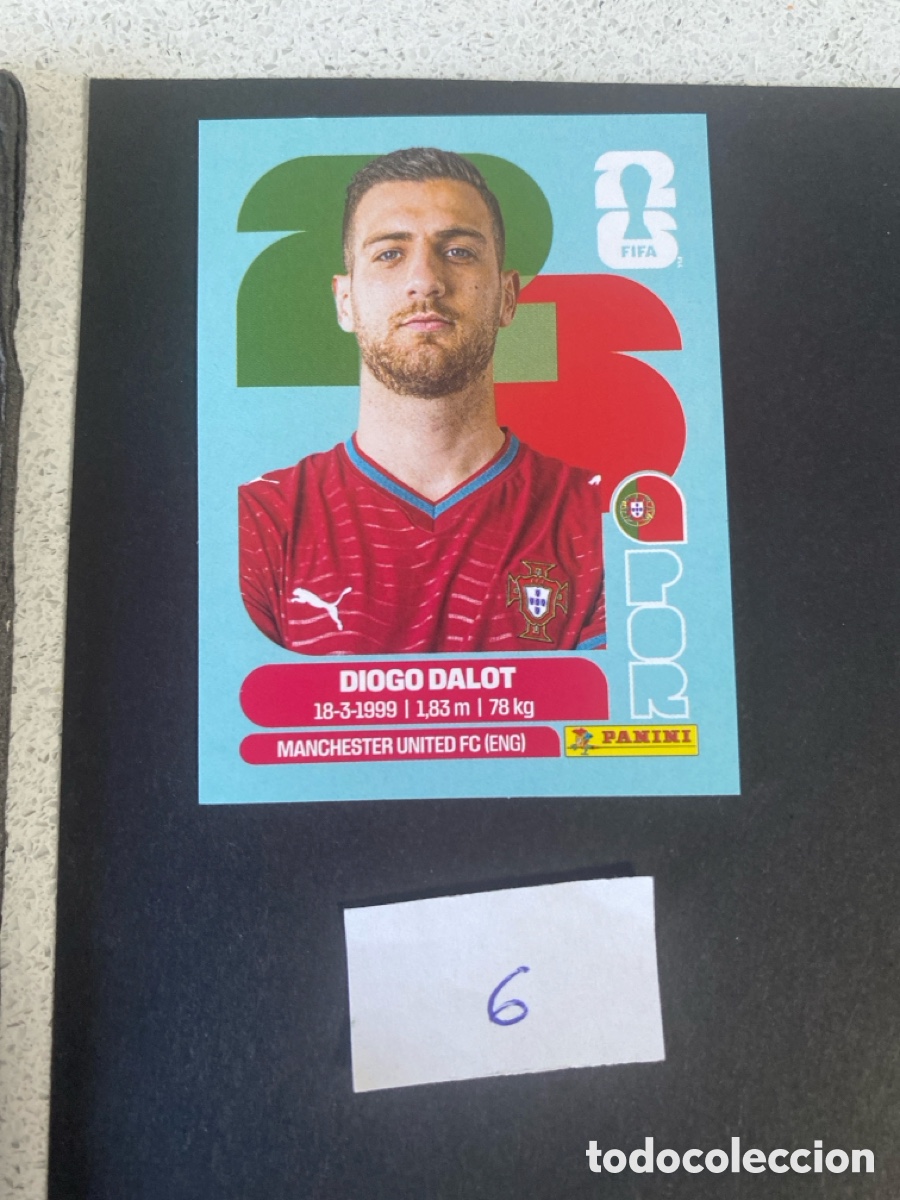 Cromos de F&uacute;tbol: Cromo Portugal Mundial 2026 N* 6 nuevo