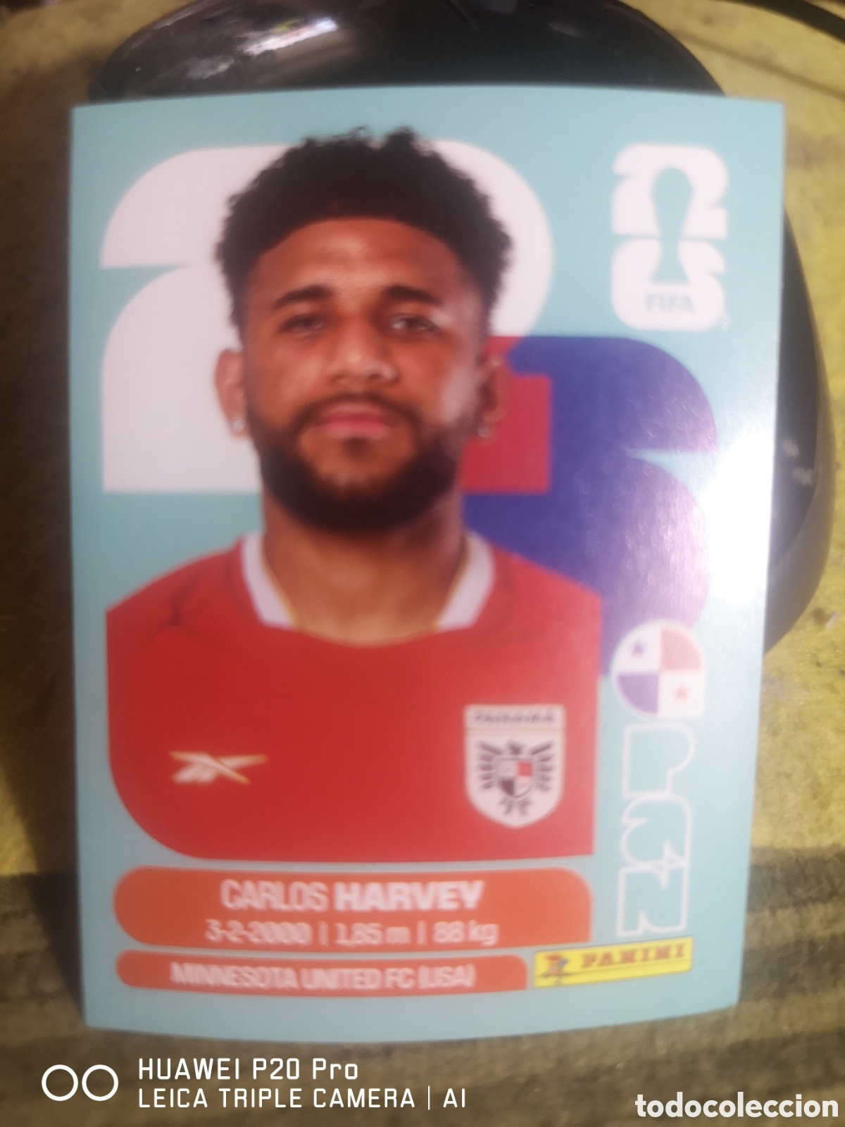 Cromos de F&uacute;tbol: FIFA WORLD CUP MUNDIAL 2026 CARLOS HARVEY - PAN 15