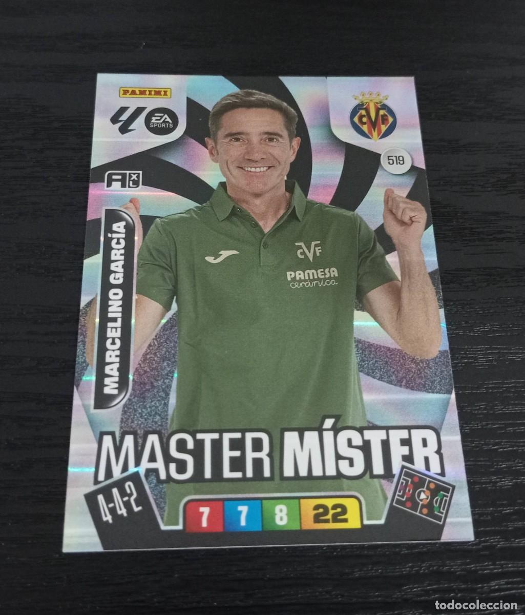 Cromos de F&uacute;tbol: -ADRENALYN 25-26 : 519 MARCELINO GARCIA ( VILLARREAL ) -- MASTER MISTER --