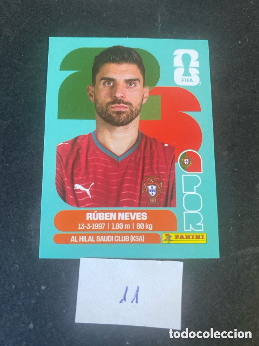 Cromos de F&uacute;tbol: Cromo Portugal Mundial 2025 N* 11 nuevo