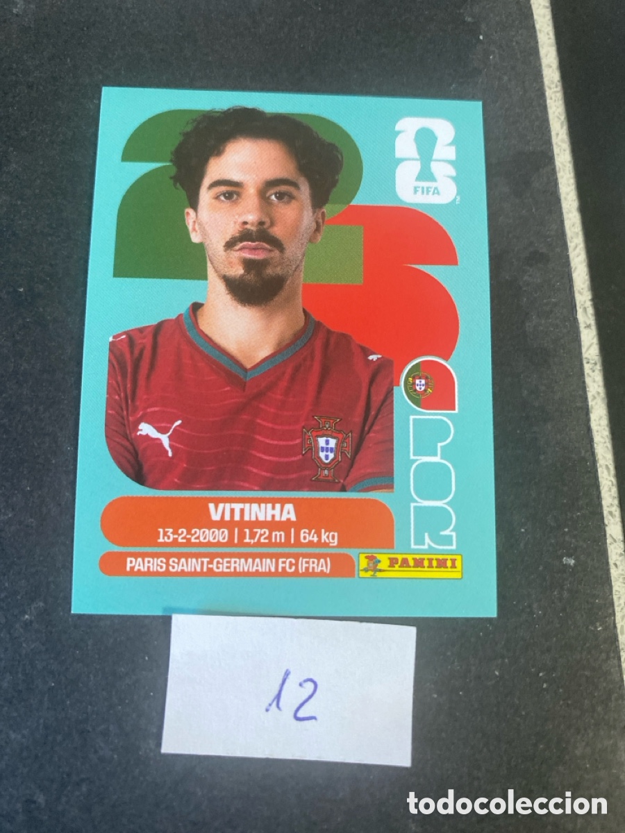 Cromos de F&uacute;tbol: Cromo Portugal Mundial 2026 N* 12 nuevo