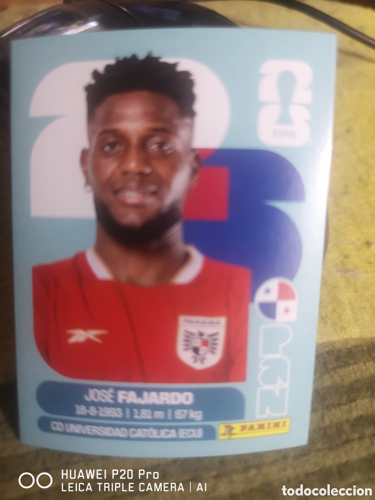 Cromos de F&uacute;tbol: FIFA WORLD CUP MUNDIAL 2026 JOSE FAJARDO - PAN 17