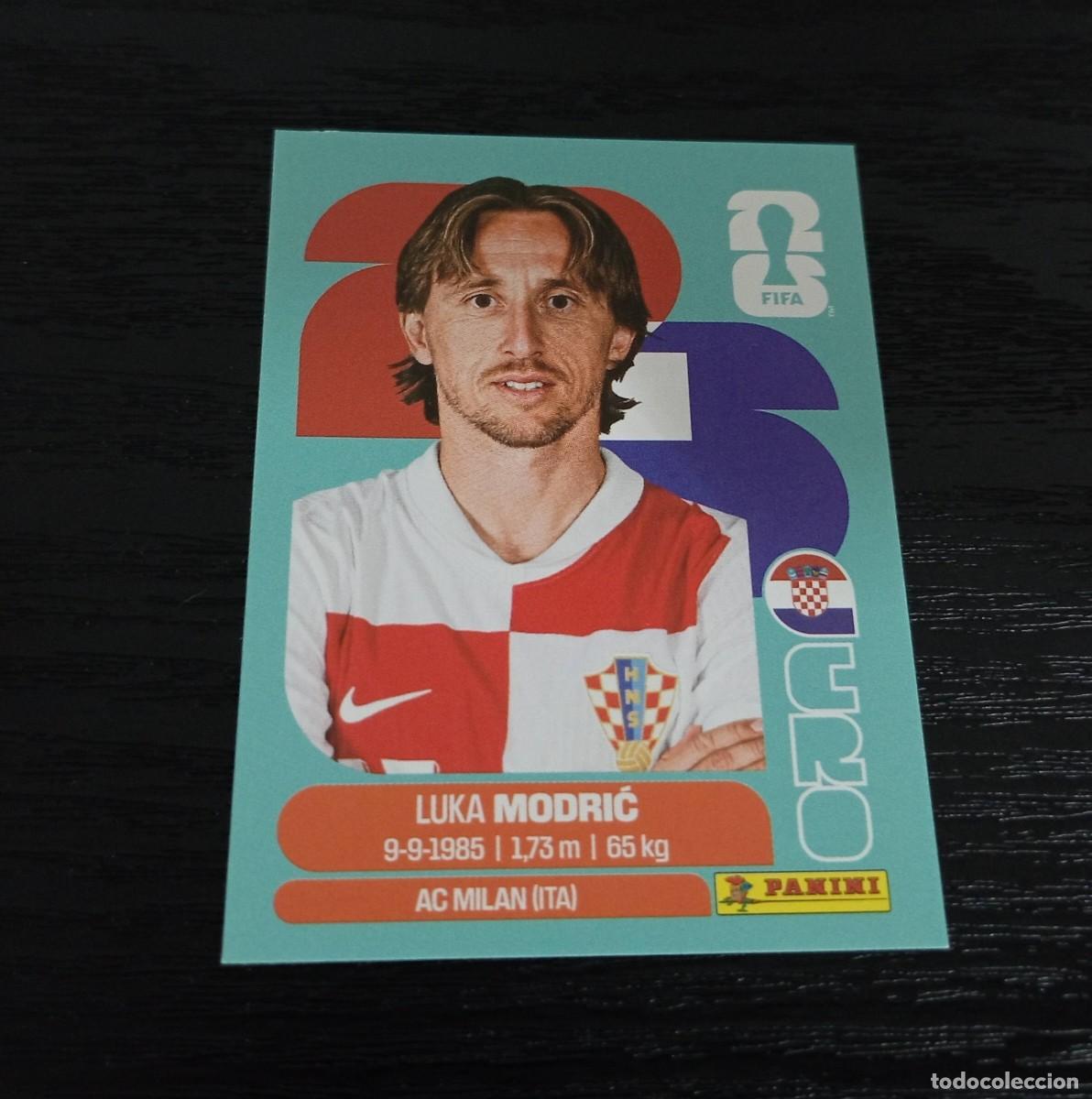 Cromos de F&uacute;tbol: -PANINI MUNDIAL 2026 : CRO 9 LUKA MODRIC ( CROACIA ) MILAN