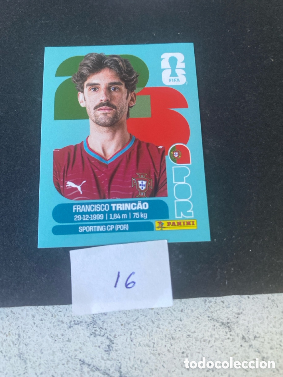 Cromos de F&uacute;tbol: Cromo Portugal Mundial 2026 N* 16 nuevo