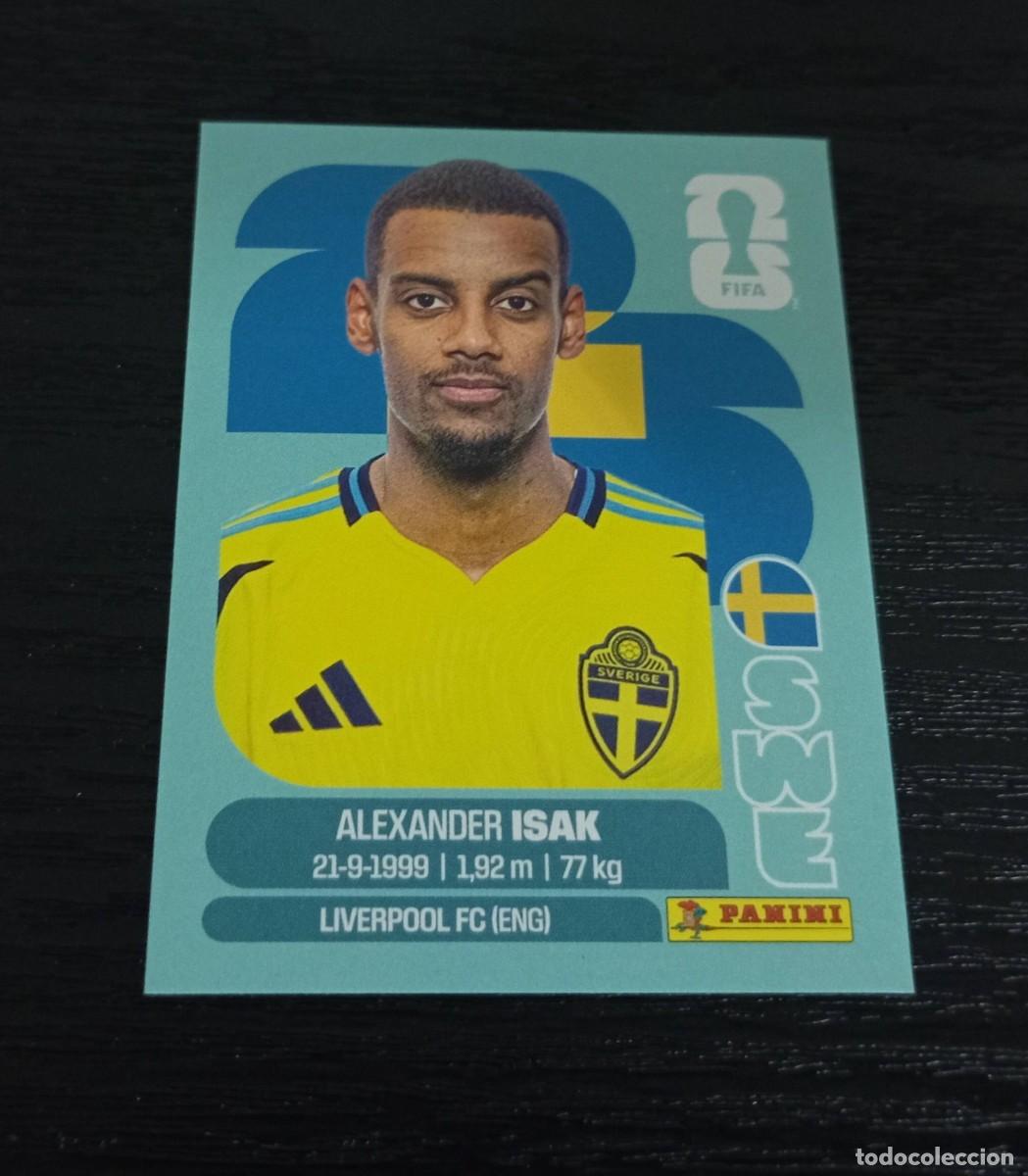 Cromos de F&uacute;tbol: -PANINI MUNDIAL 2026 : SWE 19 ISAK ( SUECIA ) LIVERPOOL