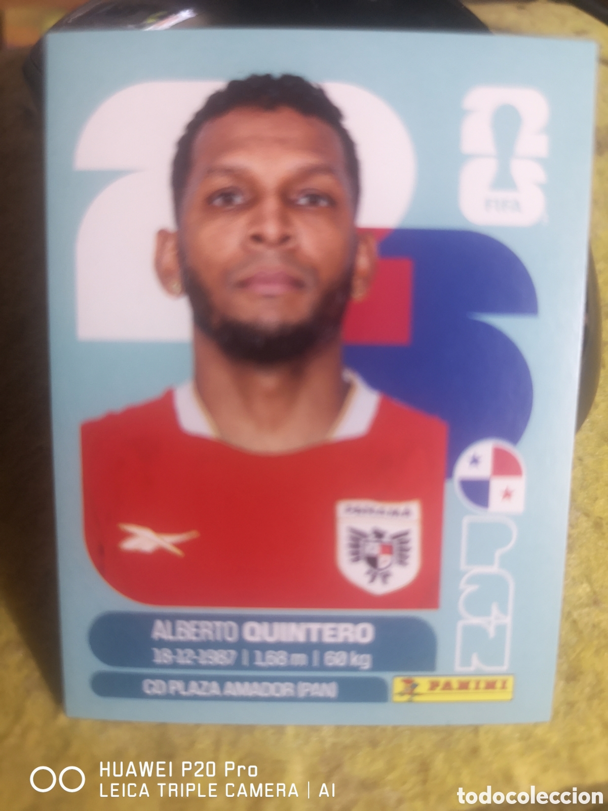 Cromos de F&uacute;tbol: FIFA WORLD CUP MUNDIAL 2026 ALBERTO QUINTERO - PAN 20