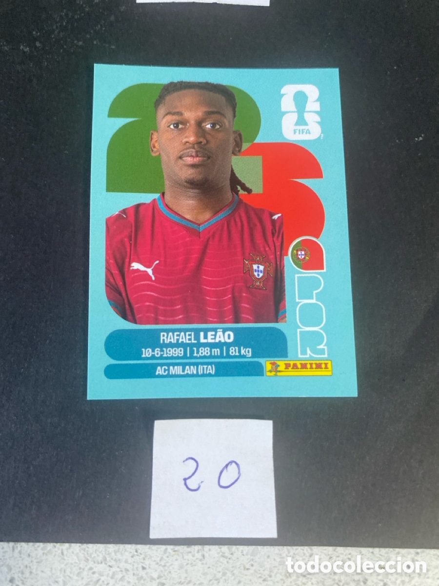 Cromos de F&uacute;tbol: Cromo Portugal Mundial 2026 N* 20 nuevo