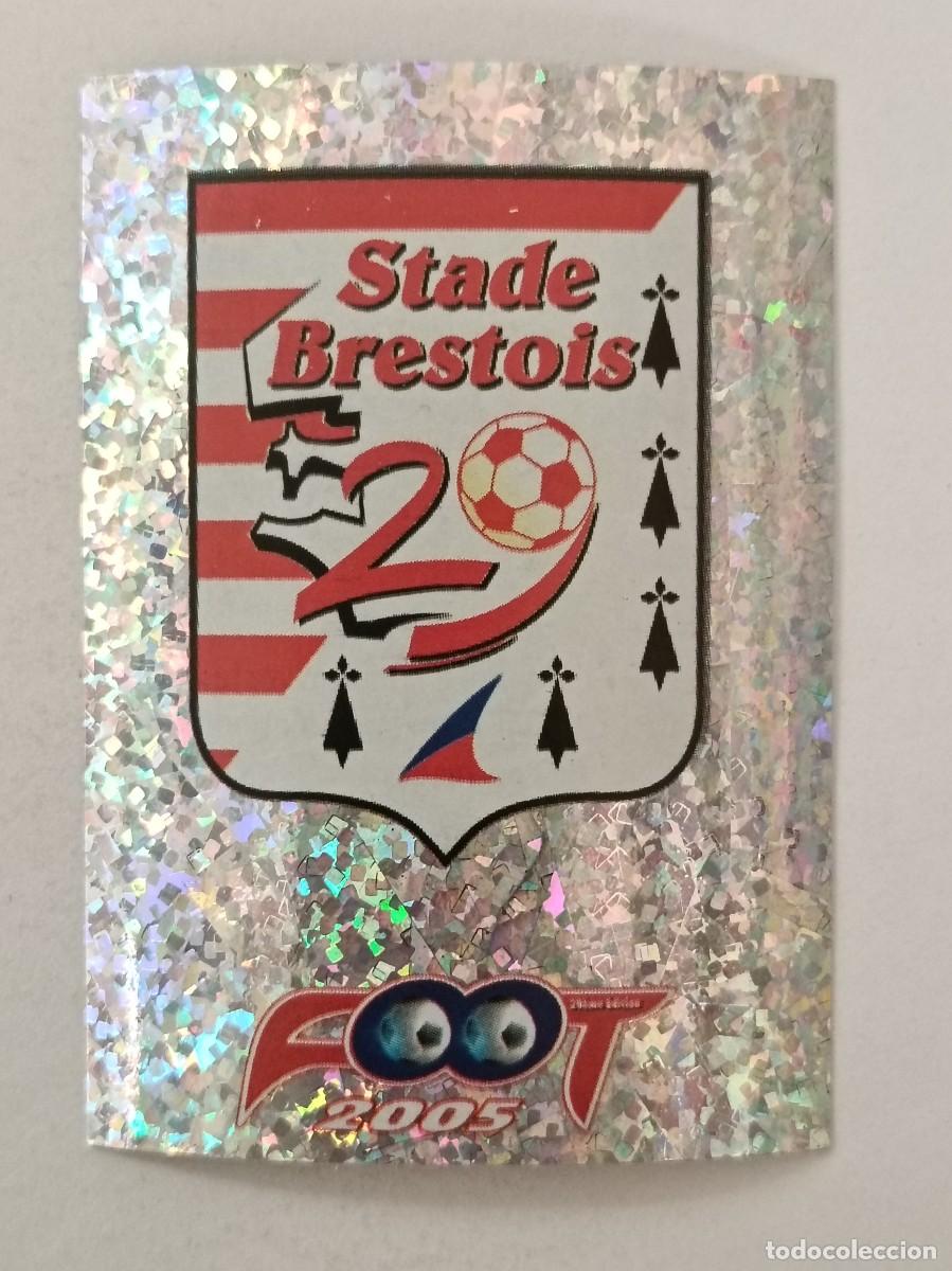 Cromos de F&uacute;tbol: #409 ESCUDO (BREST) LIGUE 1 FOOT 2005 PANINI