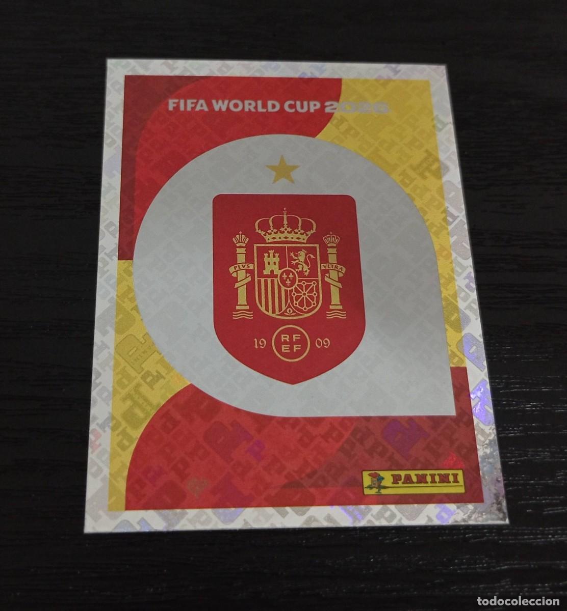 Cromos de F&uacute;tbol: -PANINI MUNDIAL 2026 : ESP 1 ESCUDO ( ESPA&Ntilde;A )