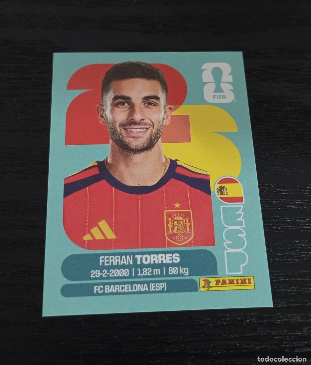 Cromos de F&uacute;tbol: -PANINI MUNDIAL 2026 : ESP 18 FERRAN TORRES ( ESPA&Ntilde;A ) BARCELONA