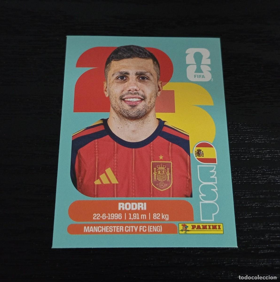 Cromos de F&uacute;tbol: -PANINI MUNDIAL 2026 : ESP 10 RODRI ( ESPA&Ntilde;A ) MANCHESTER CITY
