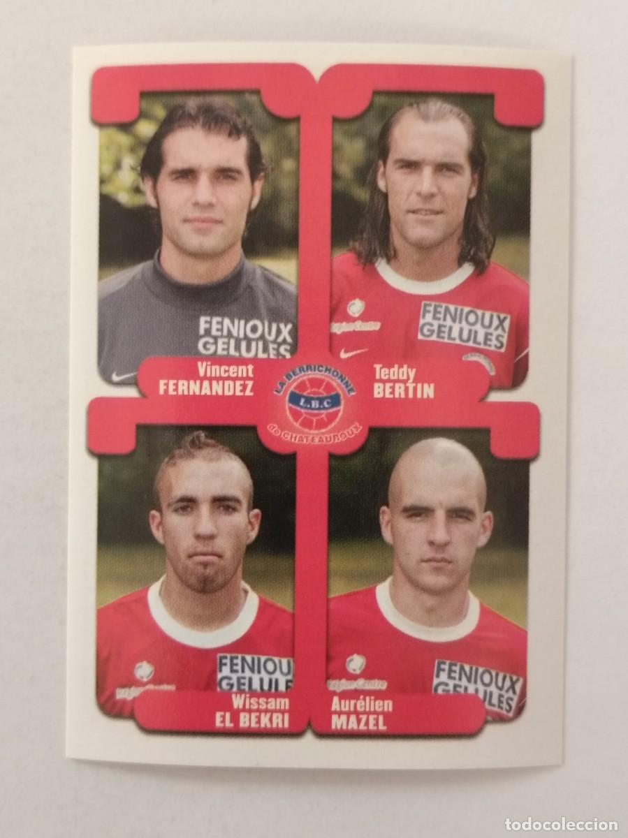 Cromos de F&uacute;tbol: #414 FERNANDEZ-BERTIN-EL BEKRI-MAZEL (CHATEAUROUX) LIGUE 1 FOOT 2005 PANINI