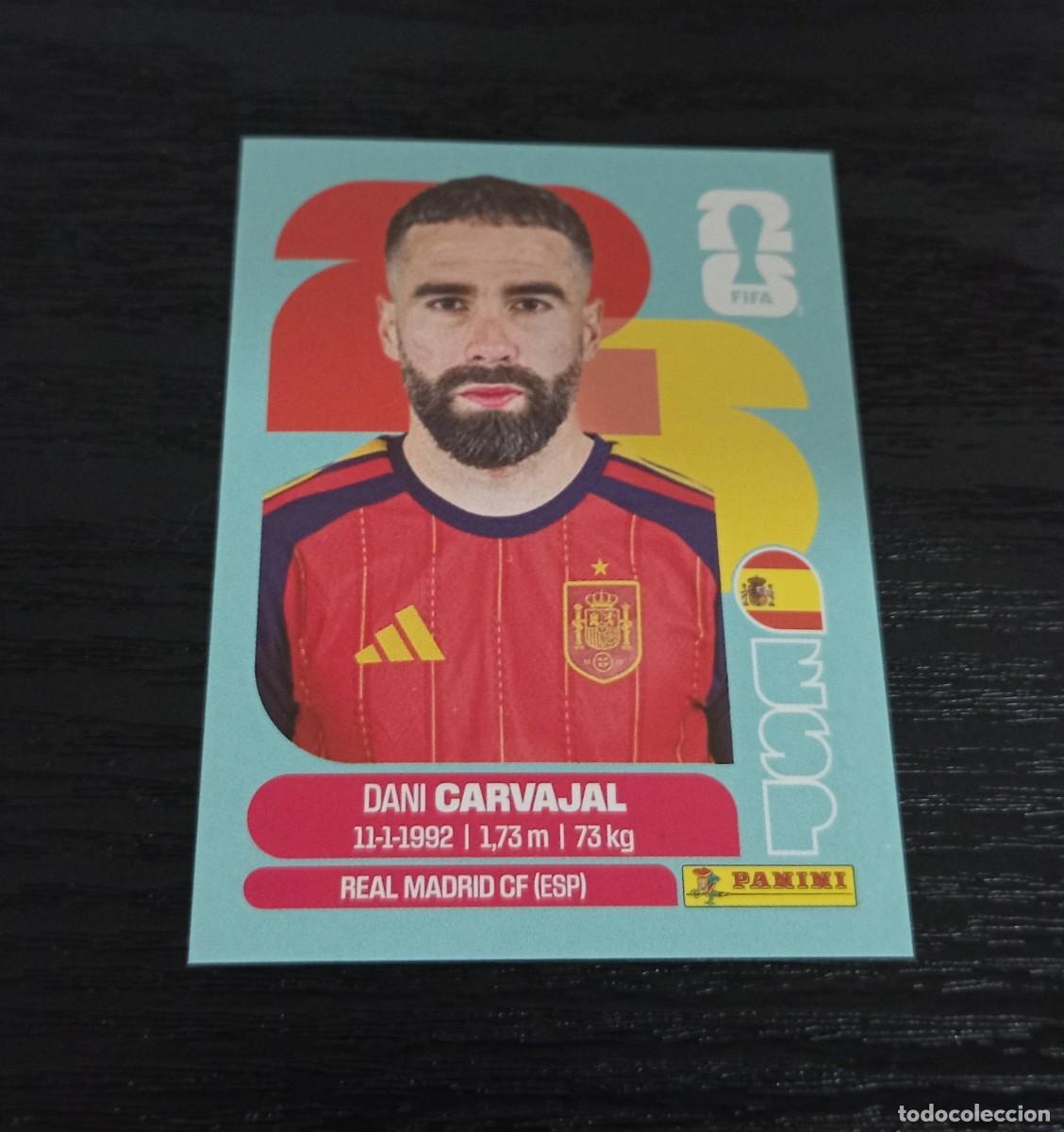 Cromos de F&uacute;tbol: -PANINI MUNDIAL 2026 : ESP 7 CARVAJAL ( ESPA&Ntilde;A ) REAL MADRID