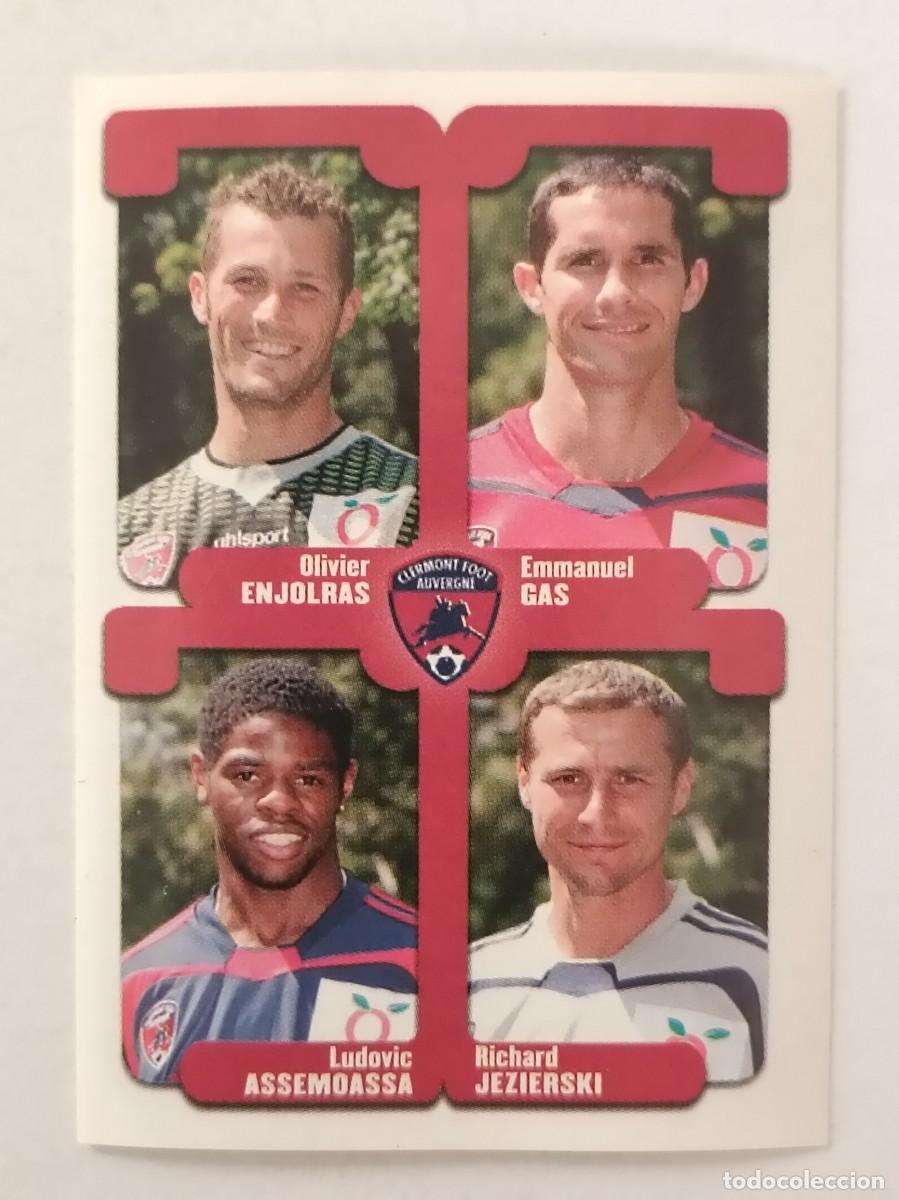 Cromos de F&uacute;tbol: #418 ENJOLRAS-GAS-ASSEMOASSA-JEZIERSKI (CLERMONT) LIGUE 1 FOOT 2005 PANINI
