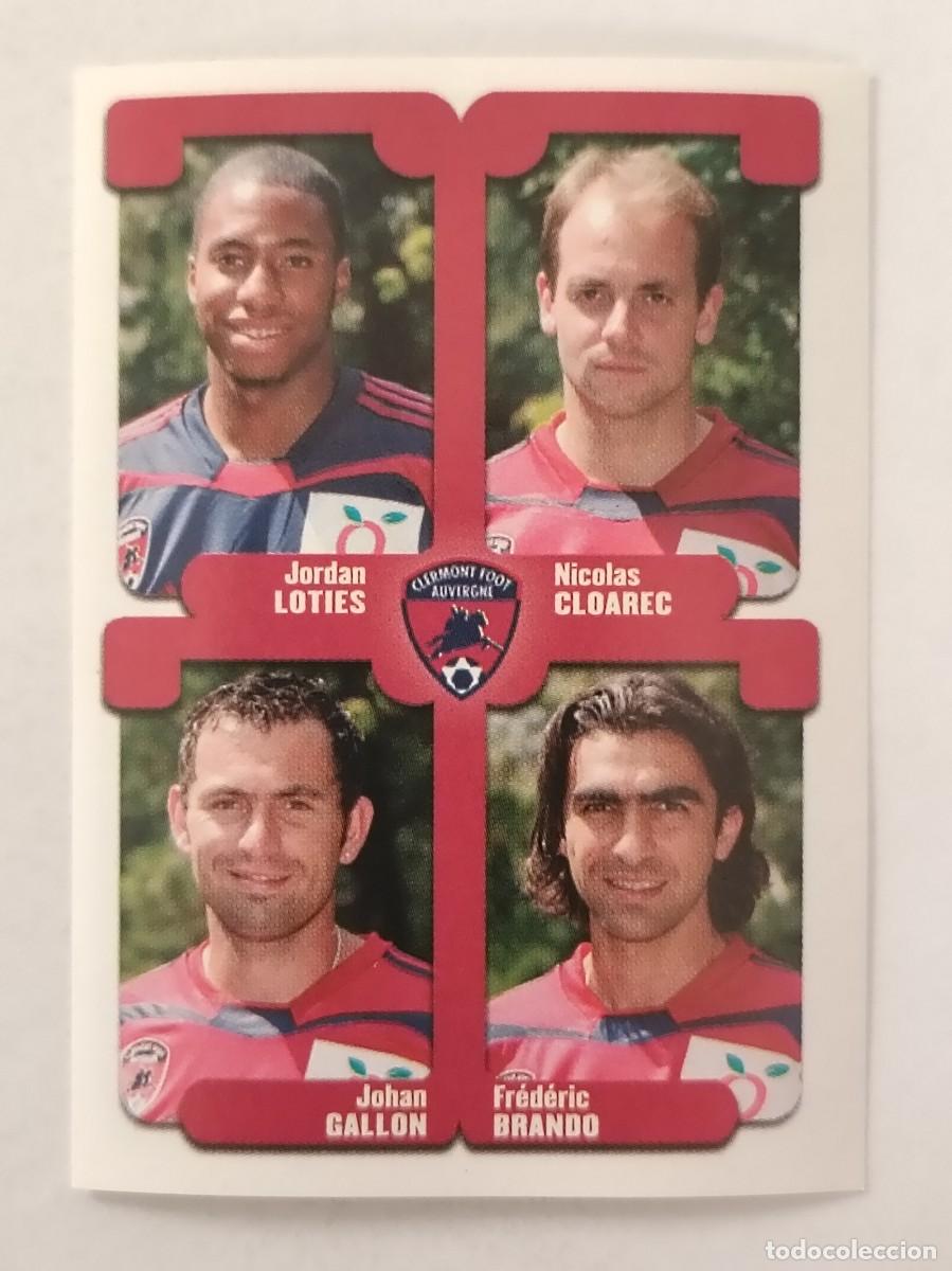 Cromos de F&uacute;tbol: #419 LOTIES-CLOAREC-GALLON-BRANDO (CLERMONT) LIGUE 1 FOOT 2005 PANINI