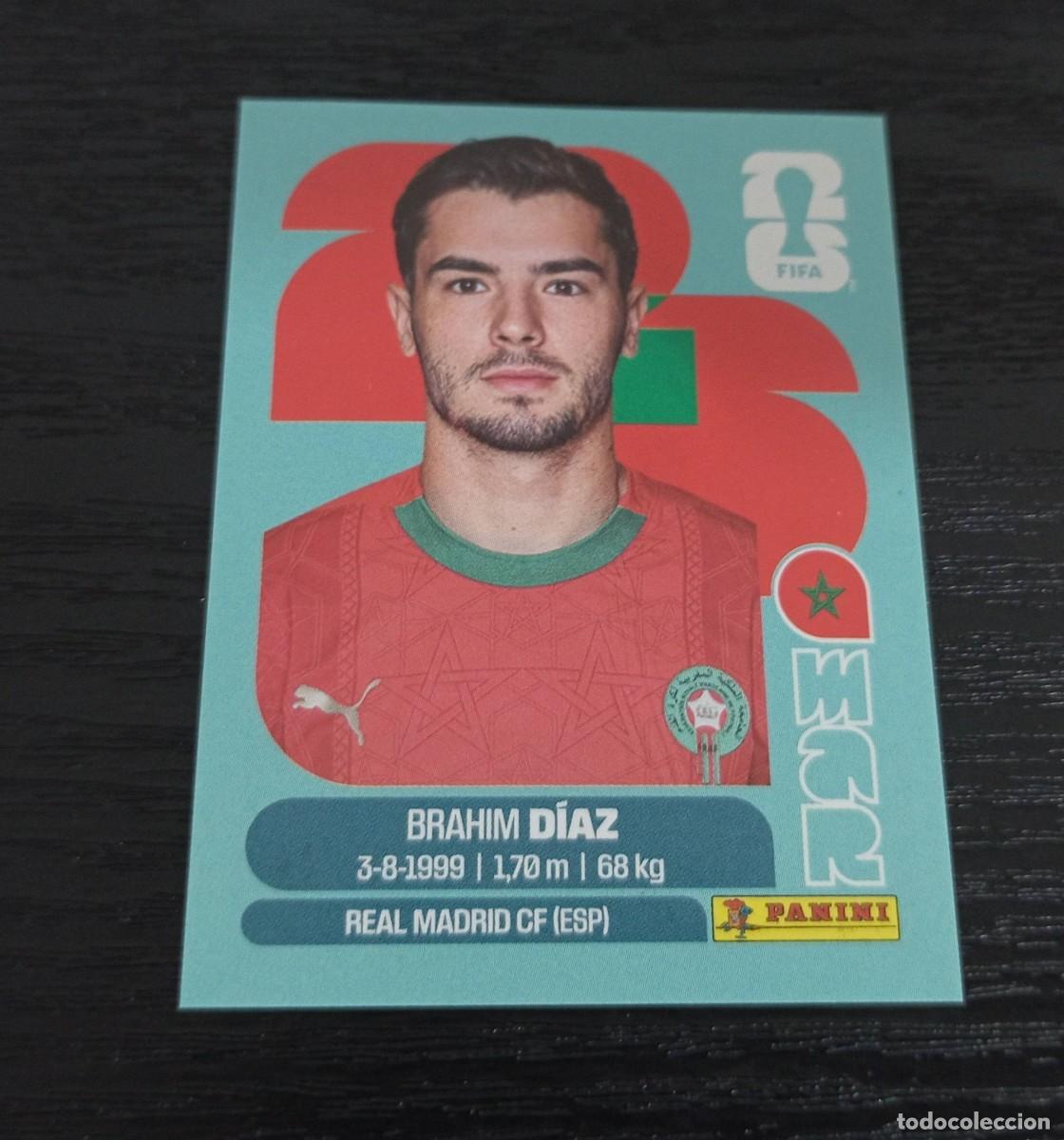 Cromos de F&uacute;tbol: -PANINI MUNDIAL 2026 : MAR 19 BRAHIM DIAZ ( MARRUECOS ) REAL MADRID