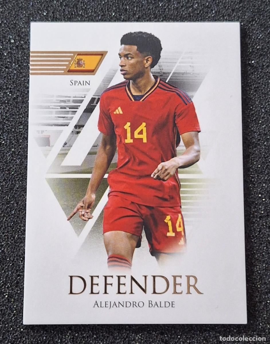 Cromos de F&uacute;tbol: Alejandro Balde Espa&ntilde;a Futera Soccer 2024 Unique #009 Defender