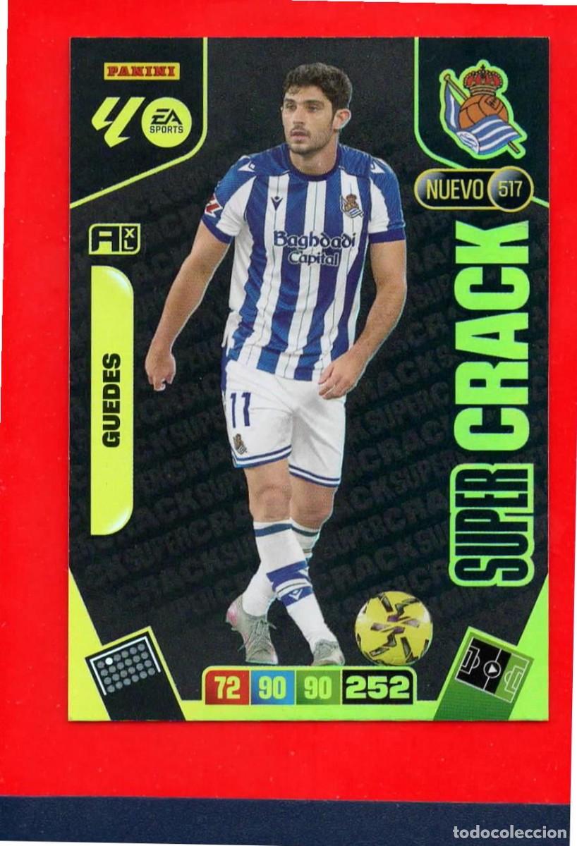 Cromos de F&uacute;tbol: 517 Guedes - REAL SOCIEDAD - Nuevo Super Crack - Adr Plus - Adrenalyn Liga 2026 25 26