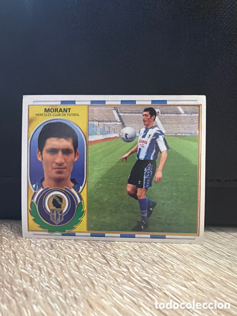 Cartes &agrave; collectionner de Football: LIGA 96 97 - Morant - H&eacute;rcules - Fichaje 5 BIS - Ediciones Este nunca pegado