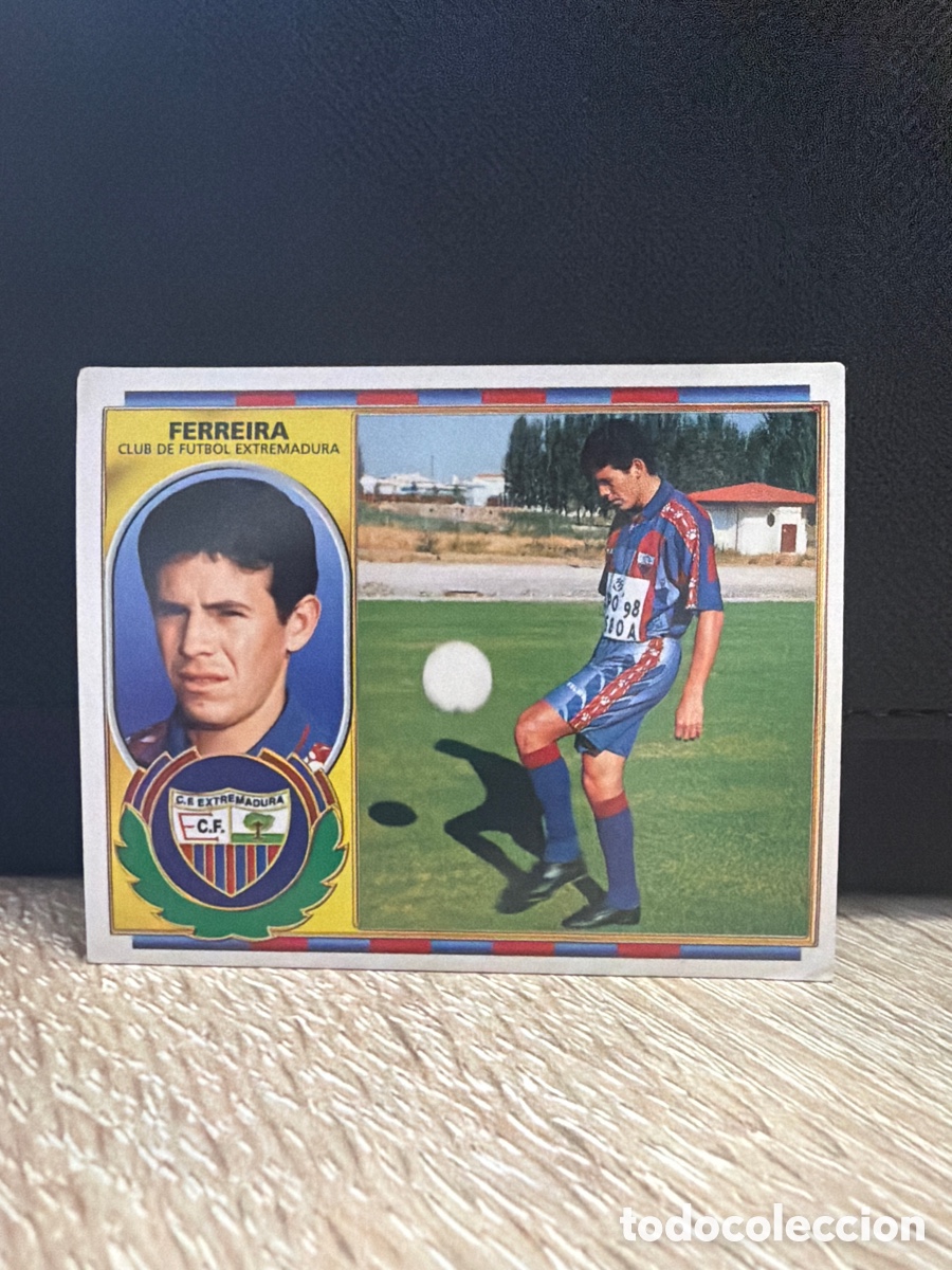 Cartes &agrave; collectionner de Football: LIGA 96 97 - Ferreira - Extremadura - Fichaje 16 BIS - Ediciones Este nunca pegado