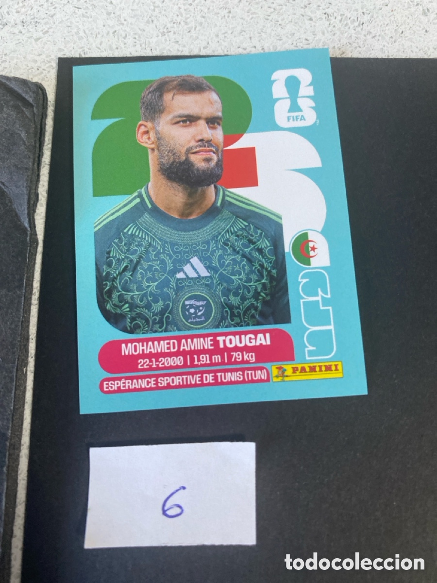 Cromos de F&uacute;tbol: Cromo Argelia Mundial 2026 N* 6 nuevo