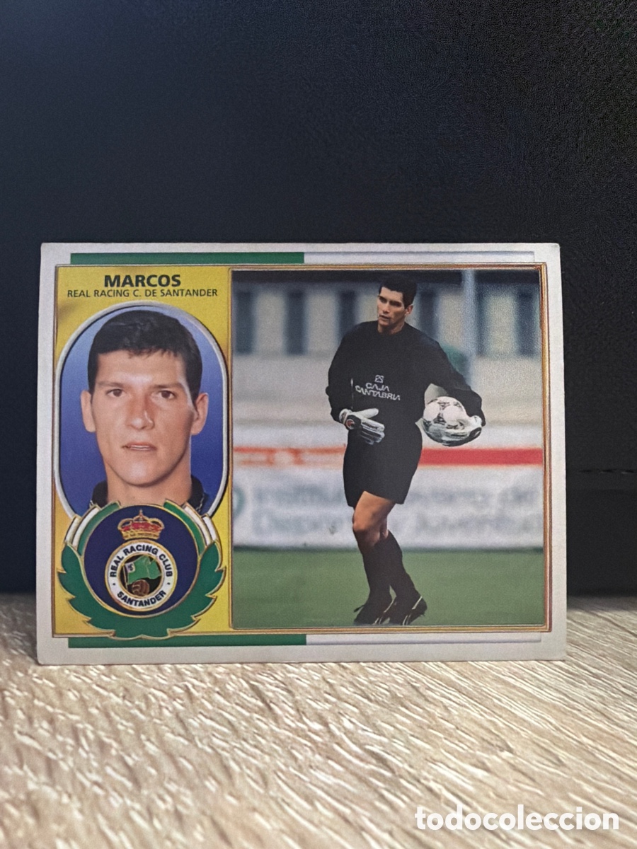 Cartes &agrave; collectionner de Football: LIGA 96 97 - Marcos - Racing de Santander - Fichaje 2 BIS - Ediciones Este nunca pegado