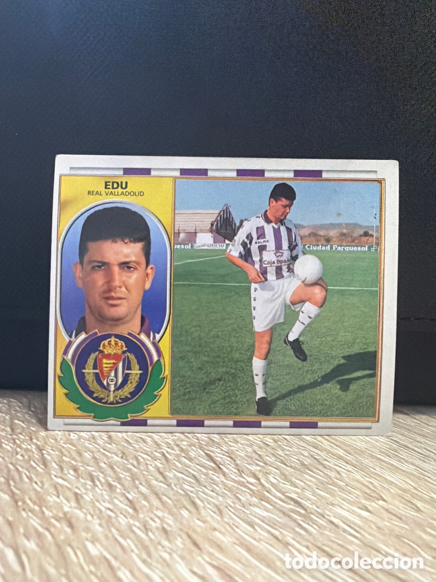 Cromos de Futebol: LIGA 96 97 - Edu - Valladolid - Fichaje 9 BIS - Ediciones Este nunca pegado