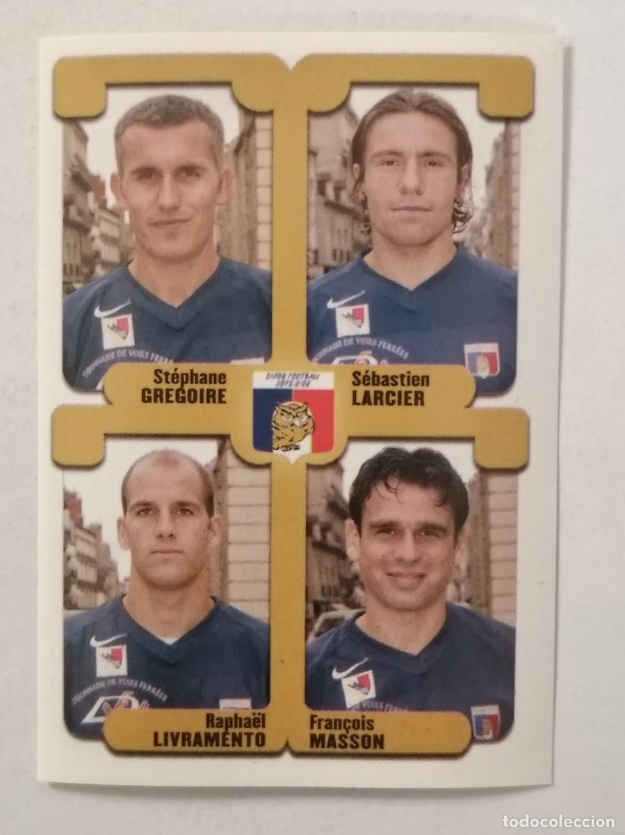 Cromos de F&uacute;tbol: #427 GREGOIRE-LARCIER-LIVRAMENTO-MASSON (DIJON) LIGUE 1 FOOT 2005 PANINI