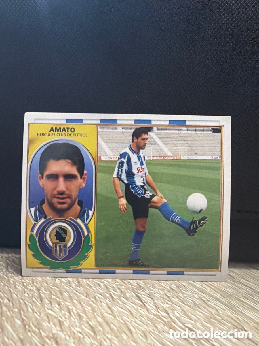 Cromos de Futebol: LIGA 96 97 - Amato - H&eacute;rcules - Coloca - Ediciones Este nunca pegado