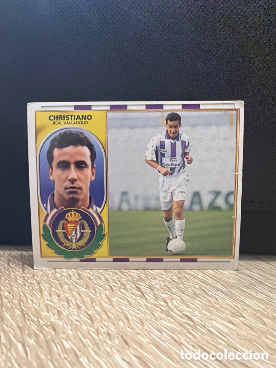 Cartes &agrave; collectionner de Football: LIGA 96 97 - Christiano - Real Valladolid - Coloca - Ediciones Este nunca pegado
