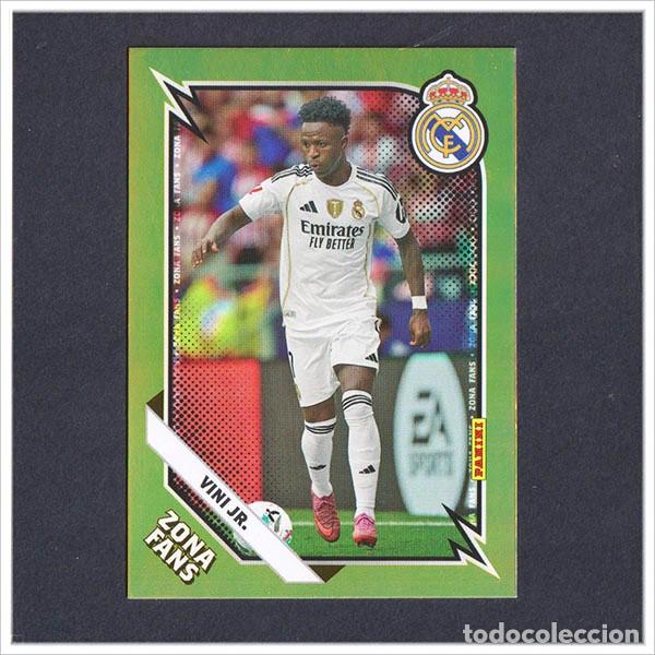 Cromos de F&uacute;tbol: PANINI CLUB 2025 2026 25 26 REAL MADRID VINICIUS KO 44 KO44 ZONA FANS KROMIX LIGA COLECCI&Oacute;N