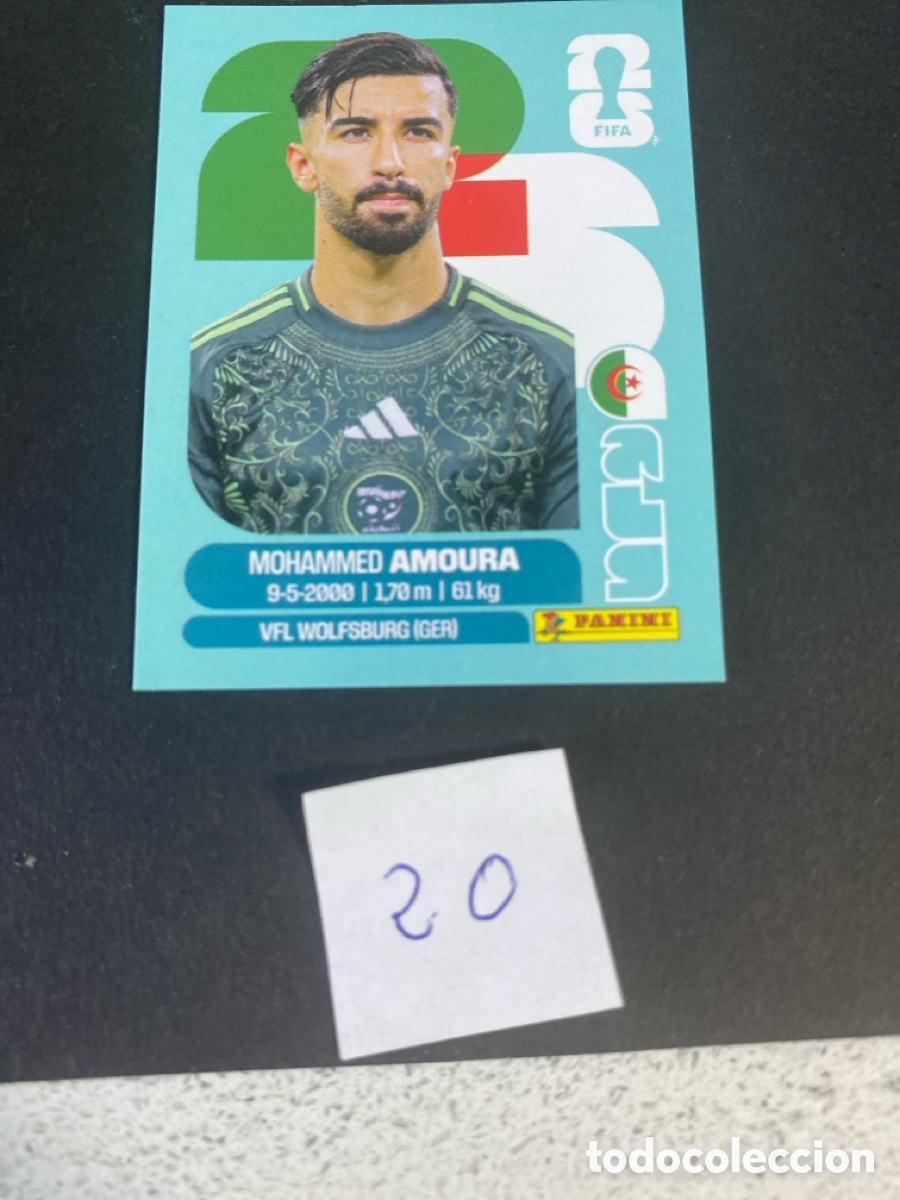 Cromos de F&uacute;tbol: Cromo Argelia Mundial 2026 N* 20 nuevo