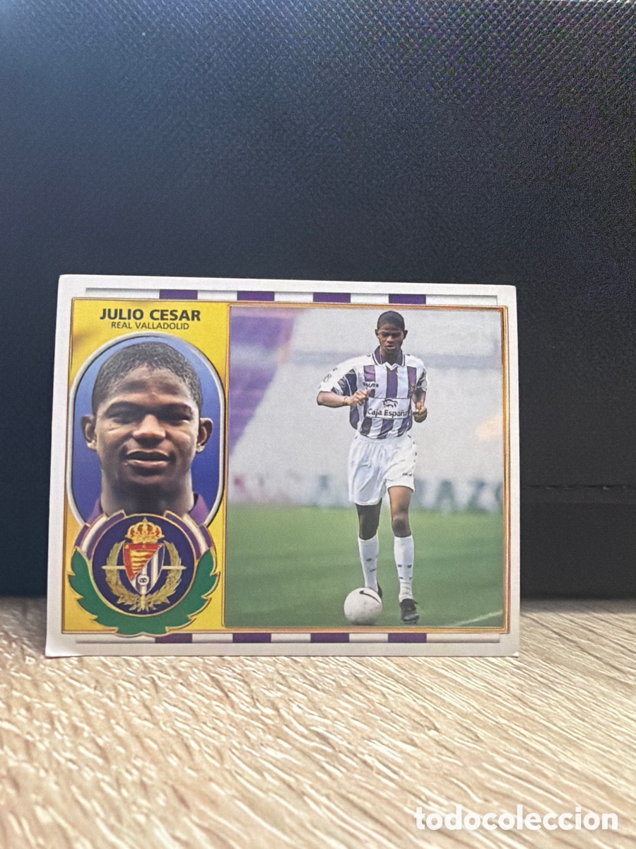 Cromos de Futebol: LIGA 96 97 - Julio Cesar - Real Valladolid - Coloca - Ediciones Este nunca pegado