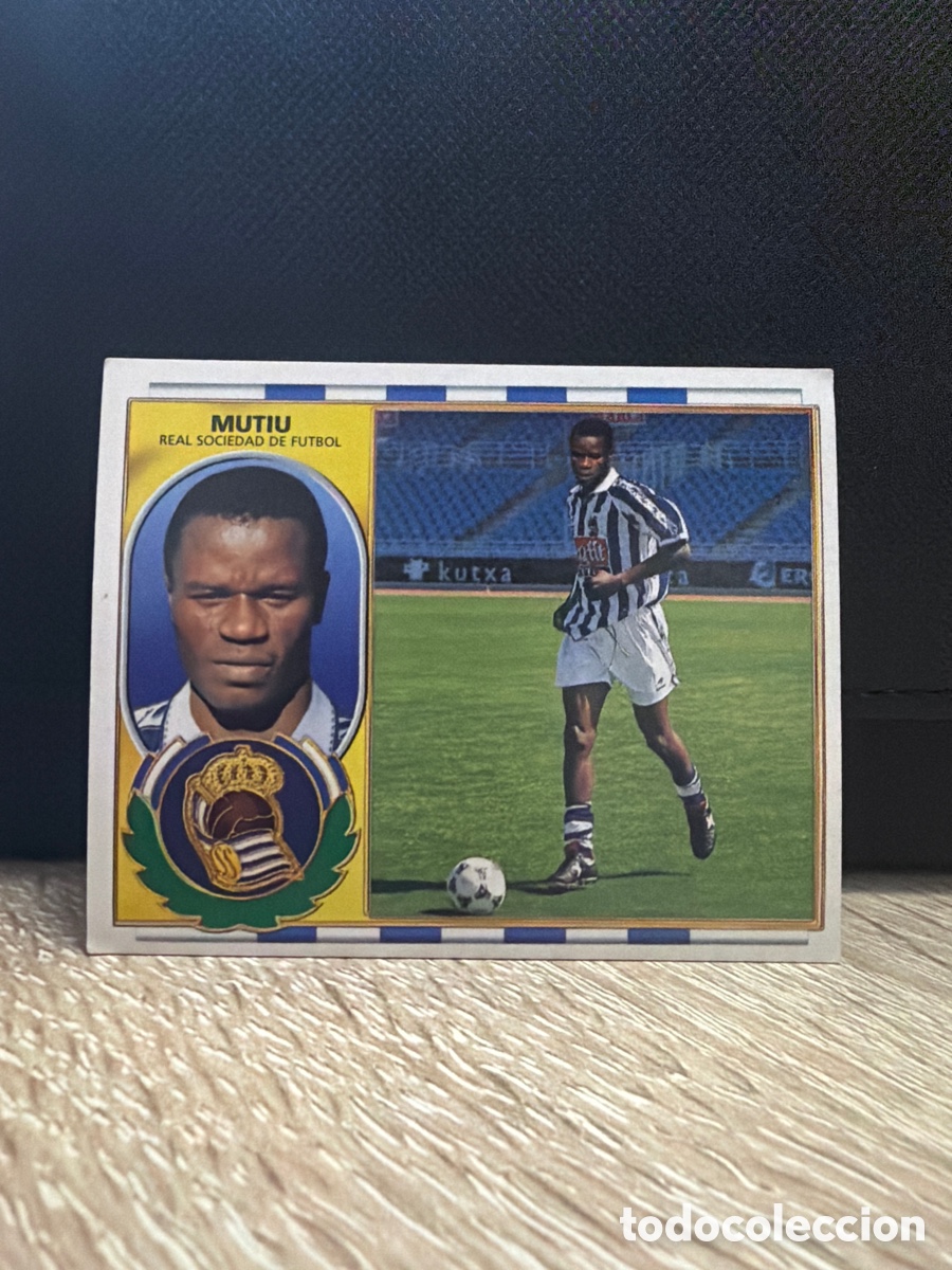 Cromos de F&uacute;tbol: LIGA 96 97 - Mutiu - Real Sociedad - Coloca - Ediciones Este nunca pegado