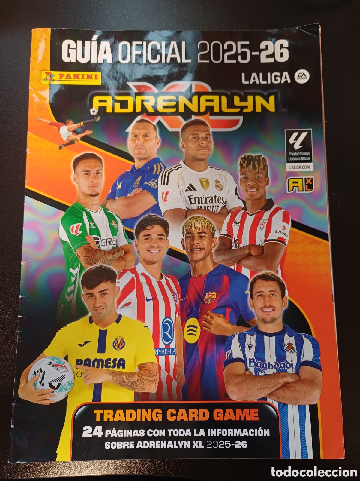 Cromos de F&uacute;tbol: GUIA OFICIAL PANINI ADRENALYN XL 2025-26