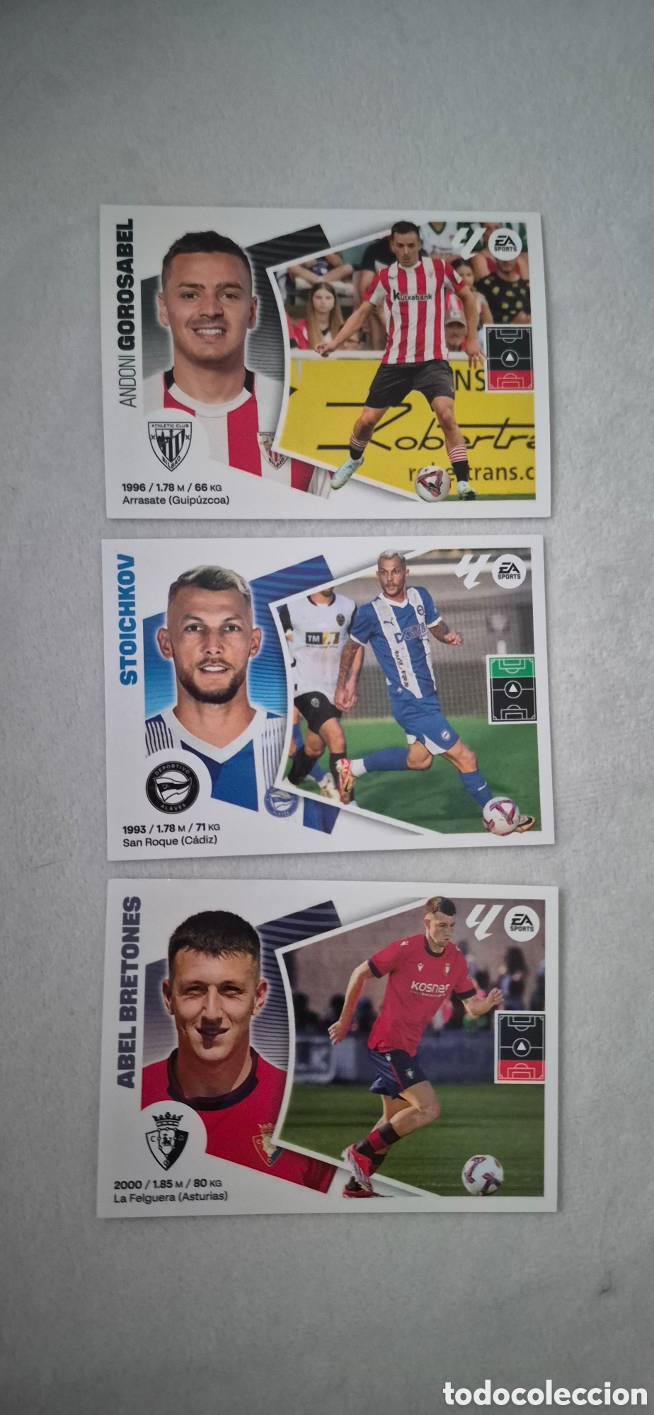 Cromos de F&uacute;tbol: CROMOS &Uacute;LTIMOS FICHAJES T.24 25