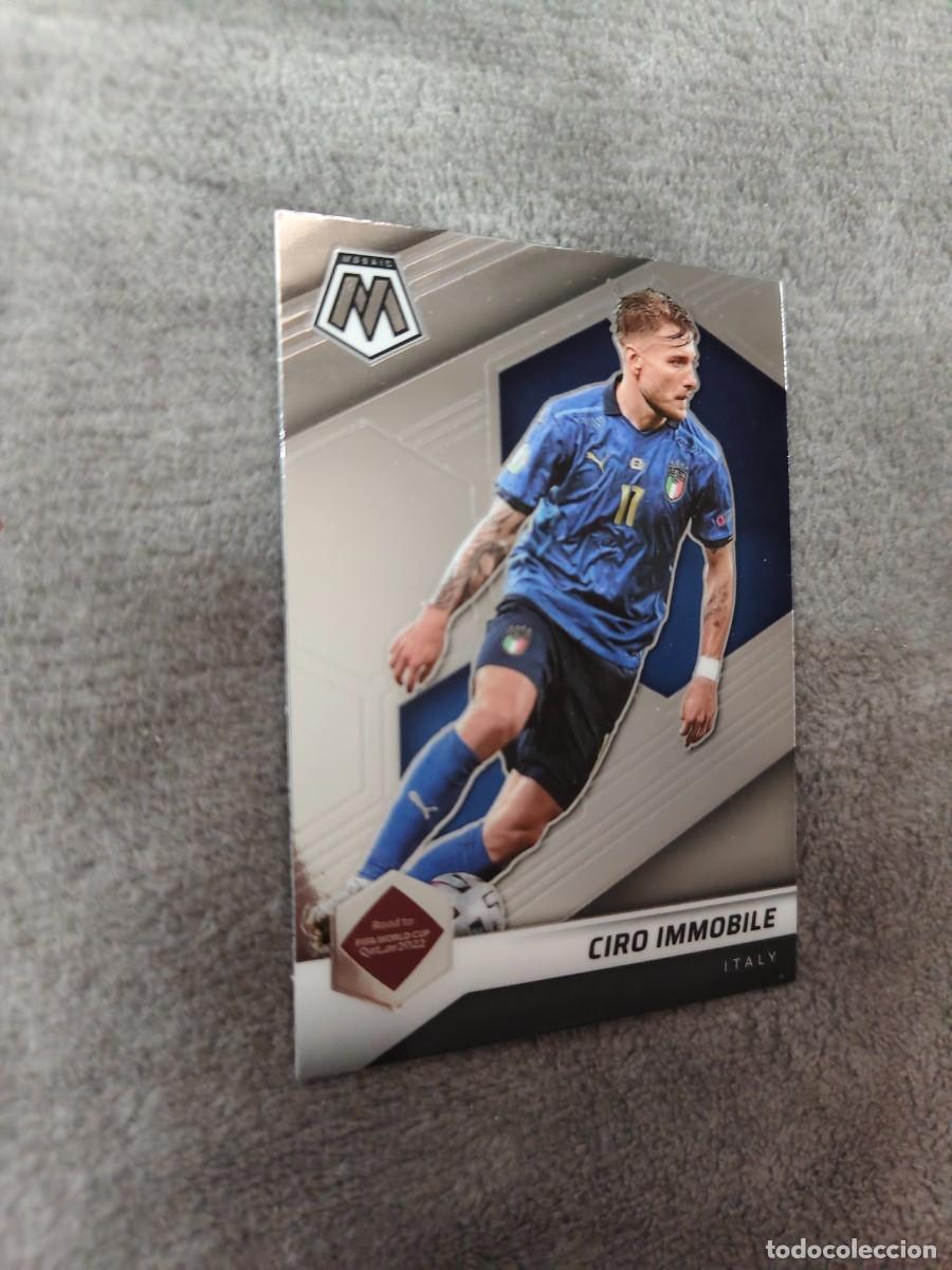Cromos de F&uacute;tbol: 29 MOSAIC ROAD TO WORLD CUP 2022 CIRO IMMOBILE ITALIA QATAR 22 PANINI 2021 21