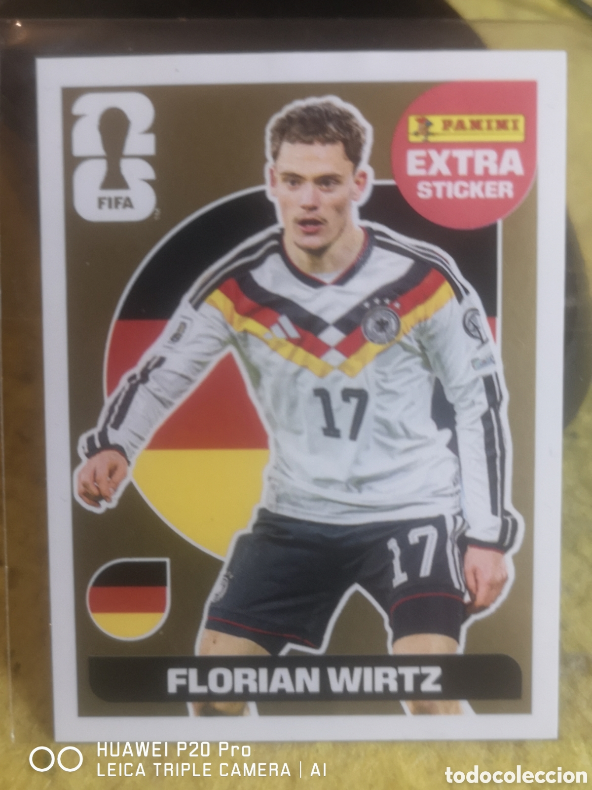 Cromos de F&uacute;tbol: FIFA WORLD CUP MUNDIAL 2026 EXTRA STICKER FLORIAN WIRTZ - ALEMANIA
