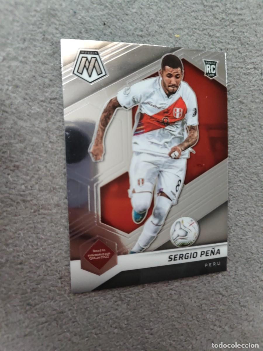 Cromos de F&uacute;tbol: 44 MOSAIC ROAD TO WORLD CUP 2022 SERGIO PENA PERU QATAR 22 PANINI 2021 21