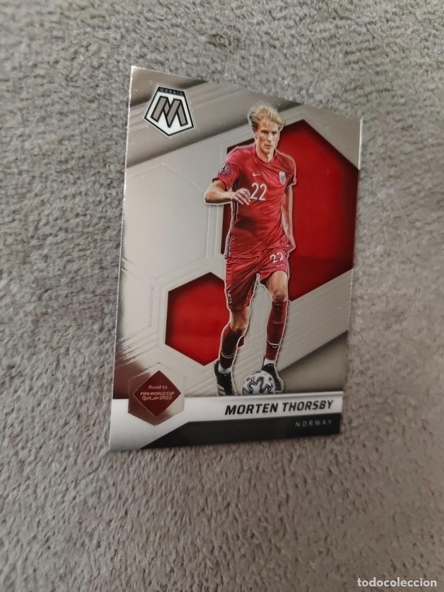 Cromos de F&uacute;tbol: 57 MOSAIC ROAD TO WORLD CUP 2022 MORTEN THORSBY NORUEGA QATAR 22 PANINI 2021 21