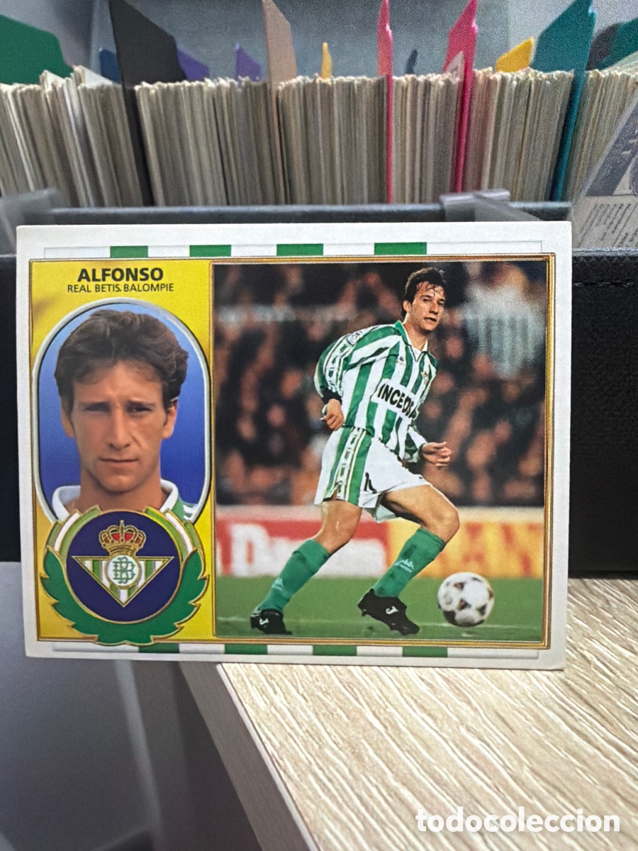 Cromos de F&uacute;tbol: LIGA 96 97 - Alfonso - Real Betis - Coloca - Ediciones Este nunca pegado