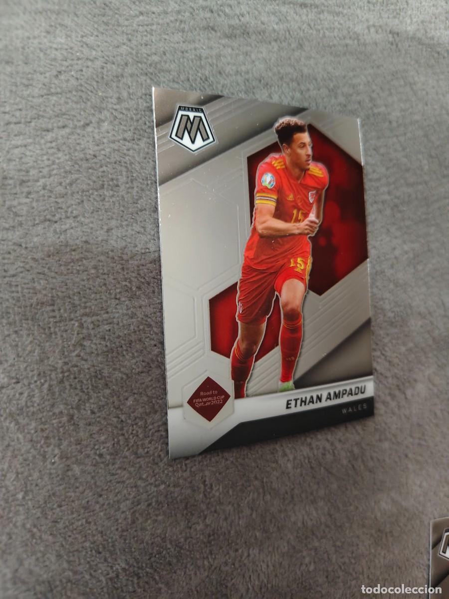 Cromos de F&uacute;tbol: 84 MOSAIC ROAD TO WORLD CUP 2022 ETHAN AMPADU GALES QATAR 22 PANINI 2021 21