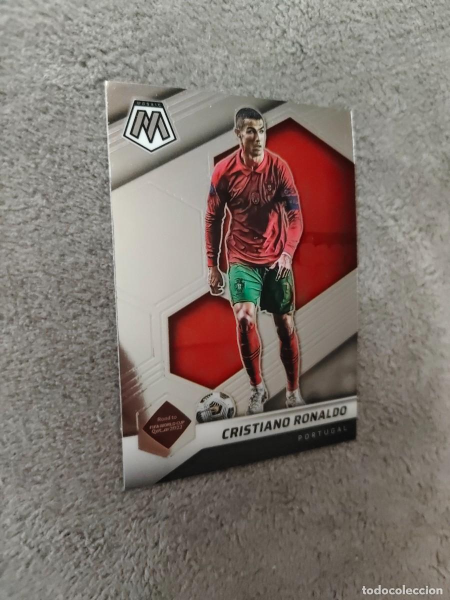 Cromos de F&uacute;tbol: 114 MOSAIC ROAD TO WORLD CUP 2022 CRISTIANO RONALDO PORTUGAL QATAR 22 PANINI 2021 21